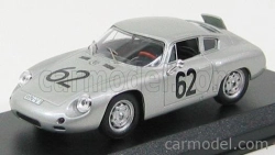 Najlepší model Porsche 1600gs Abarth N 62 Targa Florio 1963 Koch - Von Schroter 1:43 Silver