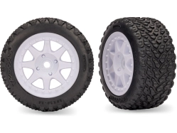 Traxxas kolo, disk 8-spoke, pneu Rally (zadní) (2)