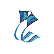 Lietajúci šarkan Blue Wave