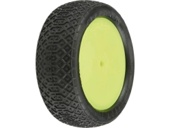 Kolesá Pro-Line 2,2", pneumatiky Electron MC 4WD Buggy predné, disk Velocity H12 žltý (2)