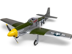 RC letadlo E-flite P-51D Mustang 1.0m AS3X+ SAFE Select BNF Basic