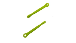 Ramenné konektory dlhé (2ks), zelené