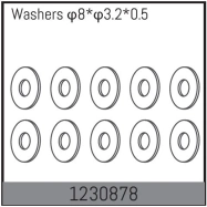 1230878 - 8*3.2*0.5 Washers (10)