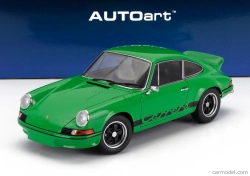 Autoart Porsche 911 Carrera Rs 2.7 Coupe 1973 1:18 Zelená Černá