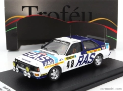 Trofeu Audi Quattro (night Version) N 48 Rally Montecarlo 1983 Pierre Bos - Nico Demuth 1:43 Bílá 2 Tóny Modrá