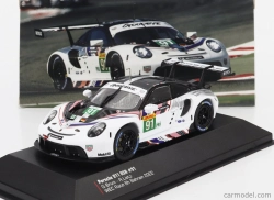 Ixo-models Porsche 911 Rsr-19 Goodbye Team Porsche Gt N 91 Last Race Wec 8h Bahrain 2022 Gianmaria Bruni - Richard Lietz 1:43 Biela čierna