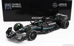 Minichamps Mercedes gp F1 W14 Team Mercedes-amg Petronas Formula One N 63 Season 2023 George Russell 1:18 Matt Black