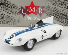 Cmr Jaguar D-type 3.4l Team Briggs Cunningham N 9 1:18, bílá