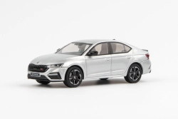 Abrex Škoda Octavia IV RS (2020) 1:43 – strieborná brilliant metalíza