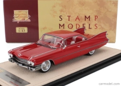 Stamp-models Cadillac Coupe De Ville 1959 1:43 Rosso Pastello - Červená