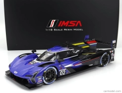 Truescale Cadillac V-series R 5.5l V8 Team Cadillac Racing N 02 24h Daytona 2023 E.bamber - A.lynn - R.westbrook 1:18 Blue Black