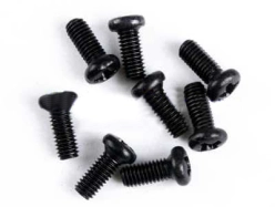 Skrutky M3*7, polguľatá hlava