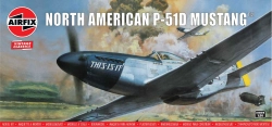 Classic Kit VINTAGE lietadlo A14001V – North American P-51D Mustang (1:24)