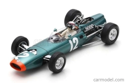 Spark-model BRM F1  P261 N 12 Winner Monaco Gp 1966 Jackie Stewart 1:18 Zelená S Oranžovou