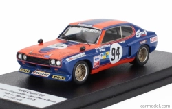 Trofeu Ford england Capri 2600 Rs Team Ecurie Tours Auto N 94 24h Le Mans 1975 Christian Gouttepiffre - Jean Pierre Bodin 1:43 Modrá oranžová