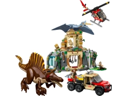 LEGO Jurský svet - Letecká misia so Spinosaurom a Quetzalcoatlom