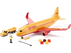 SIKU Super – DHL nákladné lietadlo s príslušenstvom