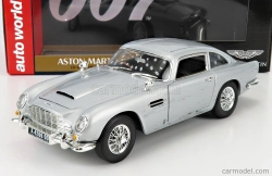 Autoworld Aston martin Db5 1964 - 007 James Bond - No Time To Die - Non E' Tempo Per Morire 1:18 Silver
