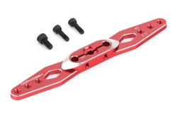 Servo páka Oboustranná 89mm (3,5") 25zubů M3 - červená