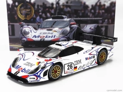 Werk83 Porsche 911 Gt1-98 3.2l Turbo Team Porsche Ag Mobil-1 N 26 Winner 24h Le Mans 1998 Allan Mcnish - Laurent Aiello - Stephane Ortelli 1:12 Biela Modrá Červená