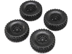 Pneumatiky Axial Falken M/T, disk 1.0" Black Rhino Primm (4): SCX24