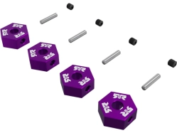 Arrma unašeč kola šestihranný 12mm, fialový (4)