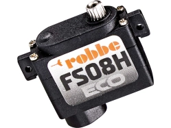 Robbe servo Eco FS 08H HV 2.7kg.cm 0.075s/60° MG 15T-Mini