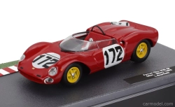Edicola Ferrari 206sp Dino Spider Team Scuderia Ferrari Sefac N 172 Víťaz Ollon Villars 1965 Ludovico Scarfiotti 1:43 Červená