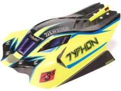 Karoséria Arrma Typhon 1:8, žltá/modrá