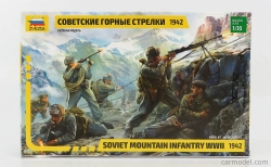 Zvezda Figures Soldati - Soldiers Mountain Military 1942 1:35 /