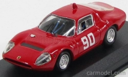 Najlepší model Abarth Ot1300 Mugello N 90 Mugello 1967 Nesti - Hezemans - Furtmayr 1:43 Červená