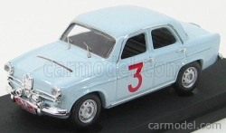 Rio-models Alfa romeo Giulietta Ti N 3 Rally Montecarlo 1960 E.carlsson 1:43 Light Blue