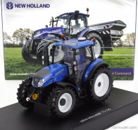 Universal hobbies New holland T5.120 Tractor 2018 1:32 Modrá Černá