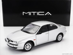 Mitica-diecast Alfa romeo 156 2.0 Twin Spark 1997 - Black Interior 1:18 Silver 612