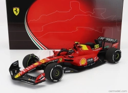 Bbr-models Ferrari F1 Sf-23 Team Scuderia Ferrari N 55 Pole Position 3. Monza Taliansko Gp 2023 Carlos Sainz 1:18 Červená Čierna Žltá