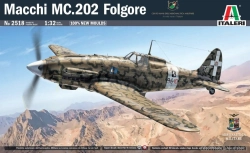 Italeri Macchi Mc.202 Folgore Airplane Wwii Italia Military (decal Per 8 Versioni) 1940 1:32 /