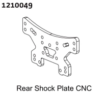 1210049 - Alu Rear Shock Tower - Rally