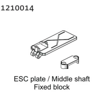 1210014 - ESC Mounting Plate