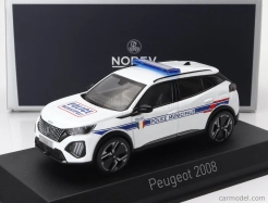 Norev Peugeot 2008 Police Municipale 2024 1:43 Biela