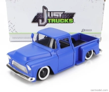 Jada Chevrolet Pick-up Stepside Custom 1955 1:24 Matt Blue
