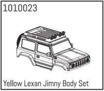 HBP240140 - (1010023) Yellow Lexan Jimny Body Set
