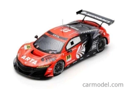 Spark-model Honda Nsx Gt3 Team Arta N 55 Gt300 Class Super Gt 2021 Shinichi Takagi - Ren Sato 1:43 Červená Černá
