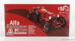 Italeri Alfa romeo 8c 2300 1931 1:12 červená