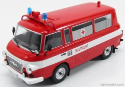 Mcg Barkas B1000 Ambulancia Feuerwehr 1956 1:18 Červená biela