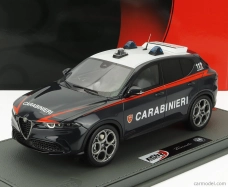 Bbr-models Alfa romeo Tonale Veloce Carabinieri 2023 - Con Vetrina - S vitrínou 1:18 Modrá biela červená