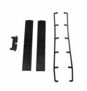 HBP240432 - CR-18P 6X6 Rear Bed Accesories (Black)