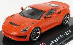 Edicola Saleen S1 2018 - Con Vetrina - S vitrínou 1:43 Orange