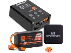 Spektrum Smart Powerstage G2 Car 2S 810mAh IC2, nabíječ S100, zdroj 65W