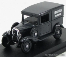 Rio-models Fiat Balilla Van 1936 - Trasporto Valori Banca D'italia 1:43 čierna