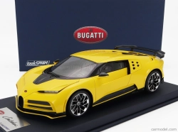 Looksmart Bugatti Centodieci Výrobná verzia 2023 1:18 žltá